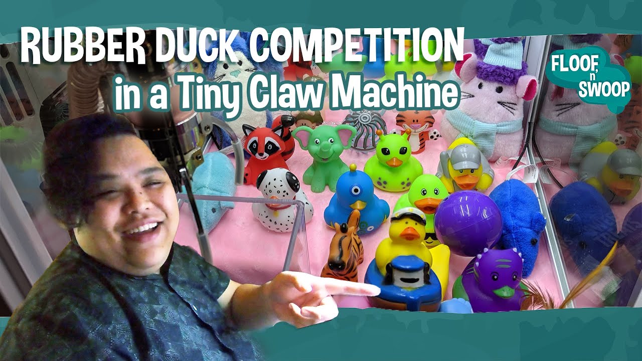 Mini Claw Machine Rubber Duck Challenge!