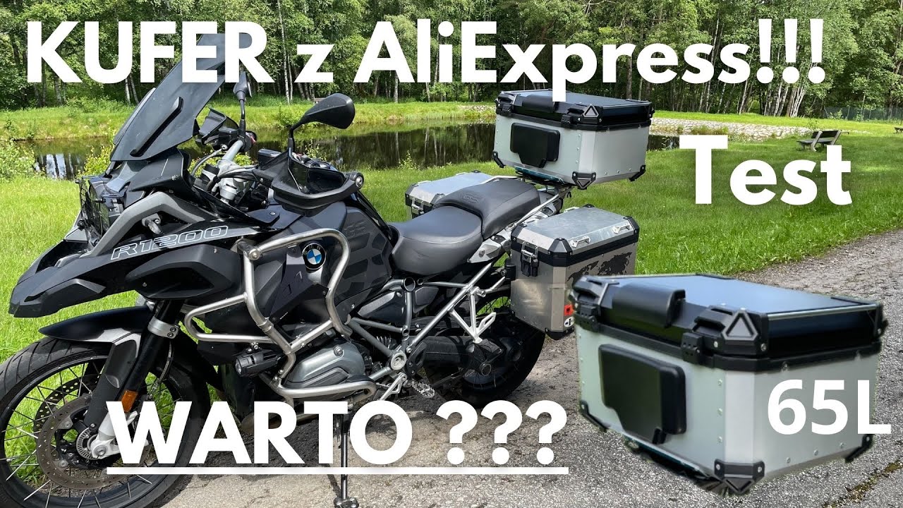 Czy warto??? Kufer centralny 65 L do Bmw GS 1200 z AliExpress!!!