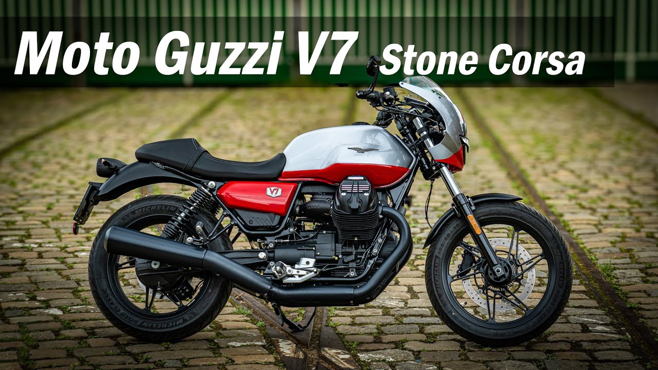 Moto Guzzi V7 Stone Corsa, czyli podróż do historii wyścigów motocyklowych