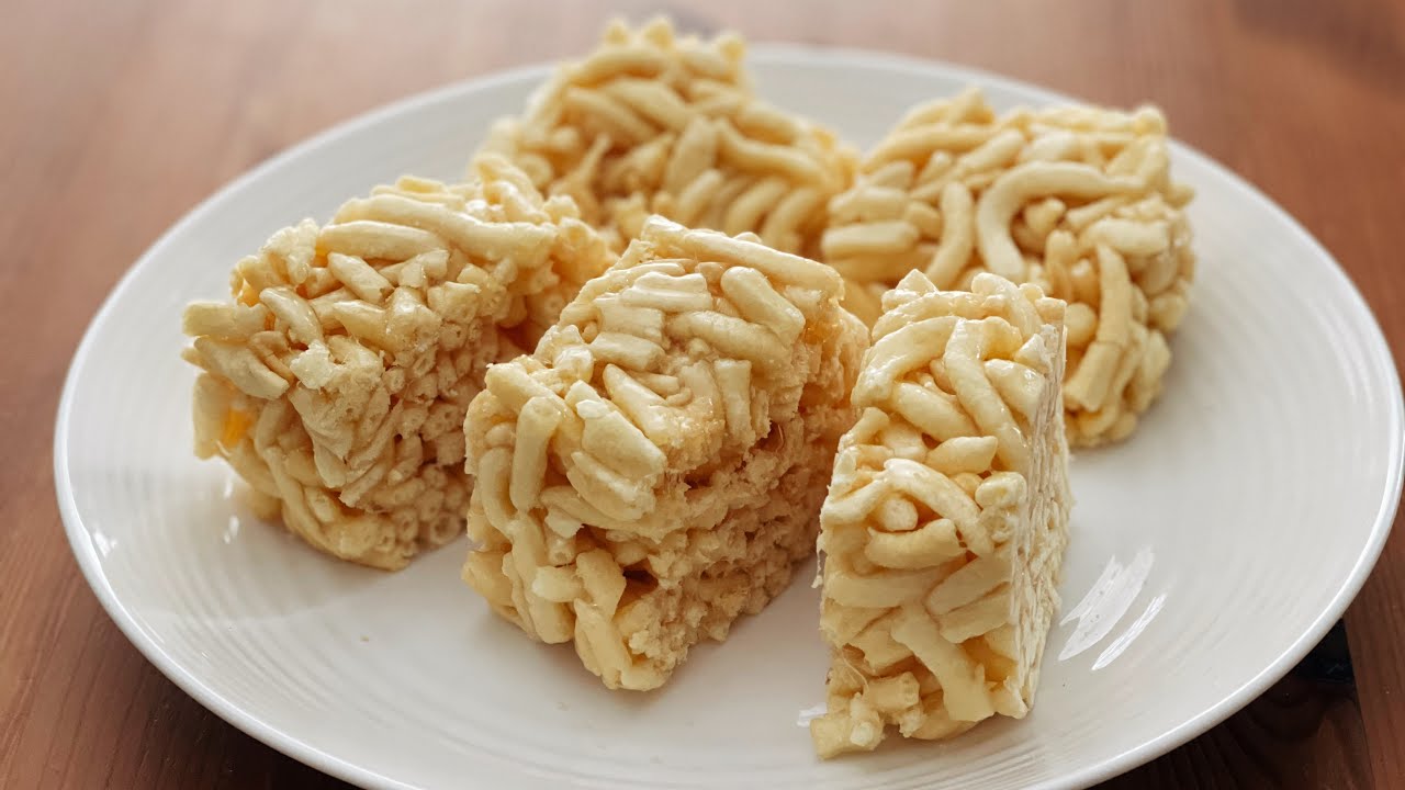 懷舊點心: 馬仔 | 薩琪瑪 | 不用嗅粉原來不易做, 分享成功經驗 |  MaJai SaChiMa Caramel Fried Egg Noodle Snack