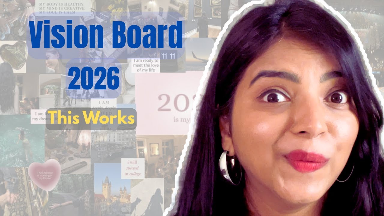 ಈ ರೀತಿ ಹೊಸ Vision Board actually work ಆಗತ್ತೆ (here's why)