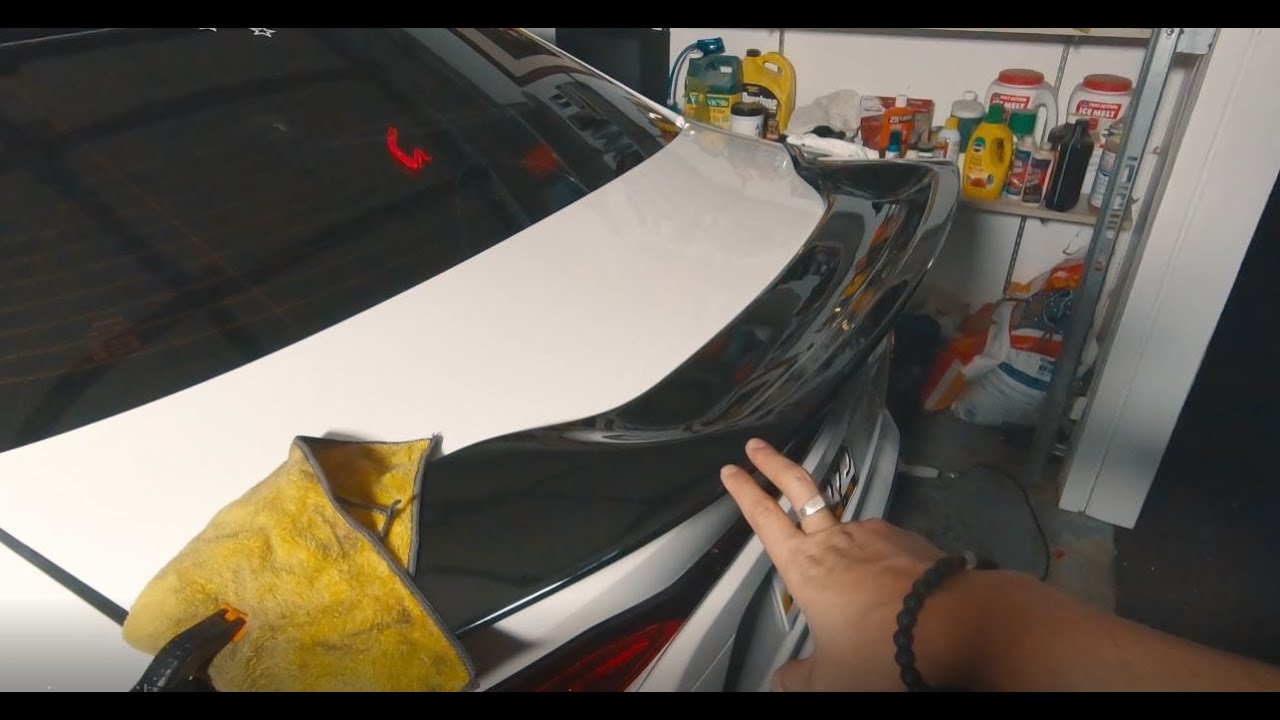 INSTALLING DUCKBILL SPOILER | TOYOTA COROLLA 2022
