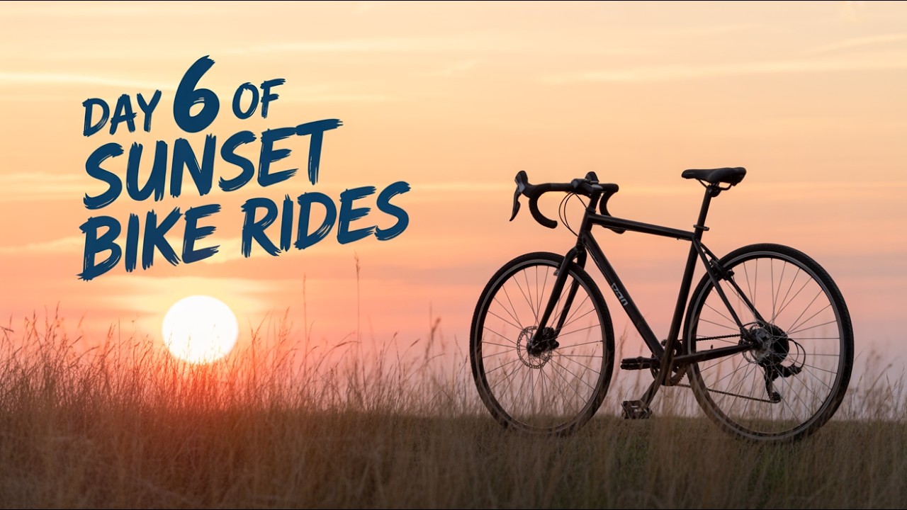 Day 6 of sunset bike rides with chat