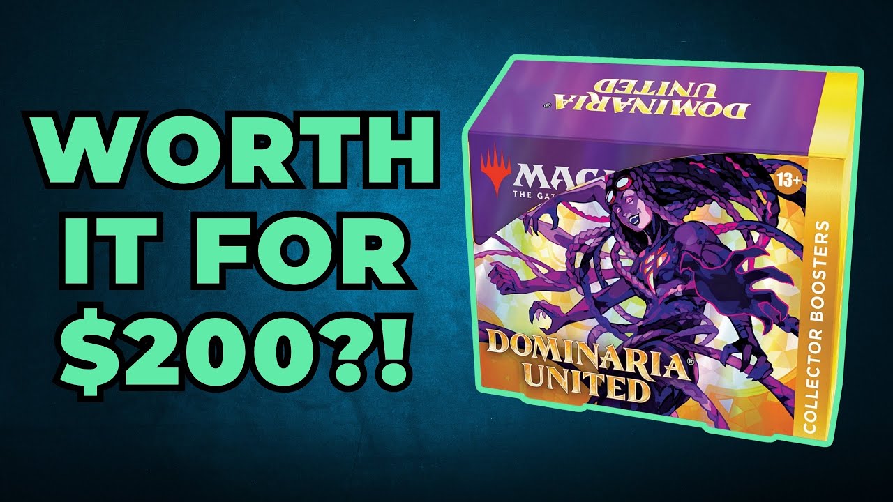 Opening a Dominaria United Collector Booster Box!!! 🖤