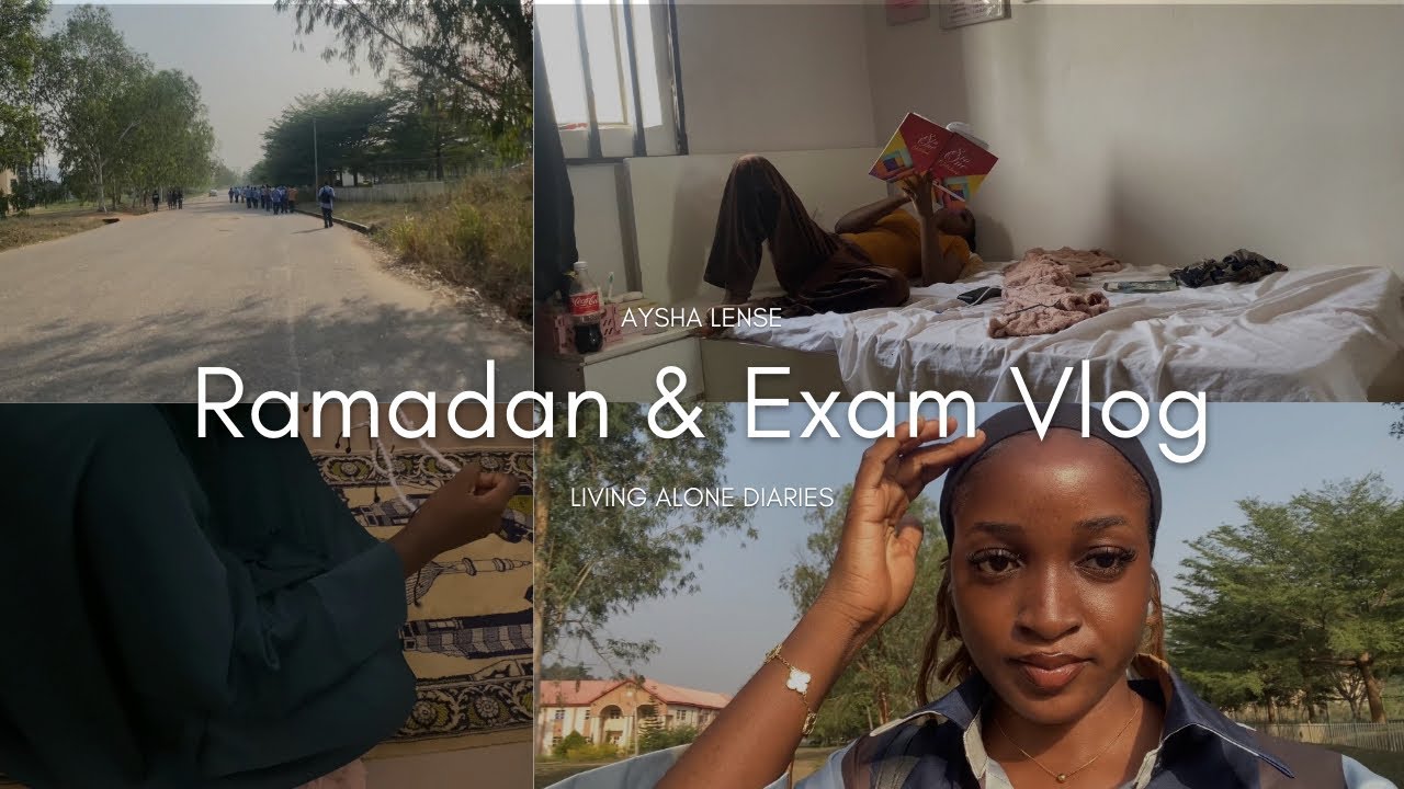 Living alone in Nigeria | A day in my life | Life of a Introvert | Ramadan, Exam  