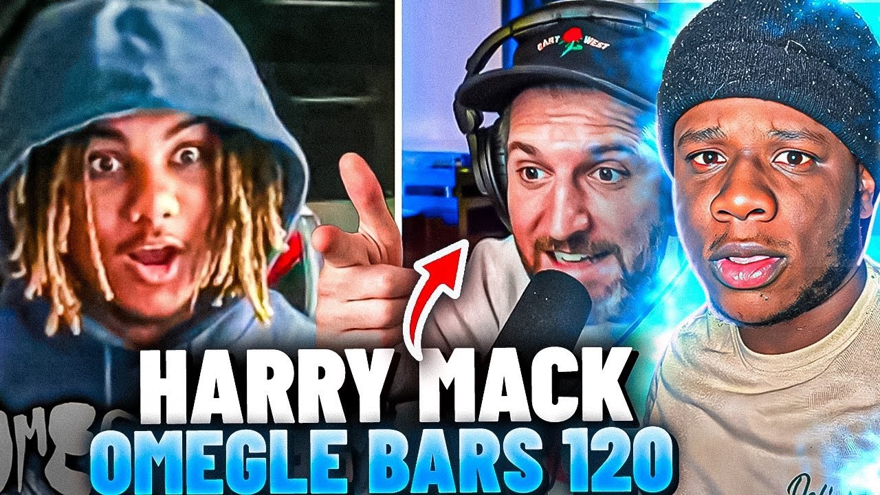 КАК ОН ЭТО ДЕЛАЕТ?! Гарри Мак - Omegle Bars 120 РЕАКЦИЯ