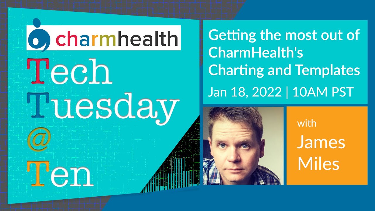 Tech Tuesday Webinar - Getting the most out of Charting and Templates