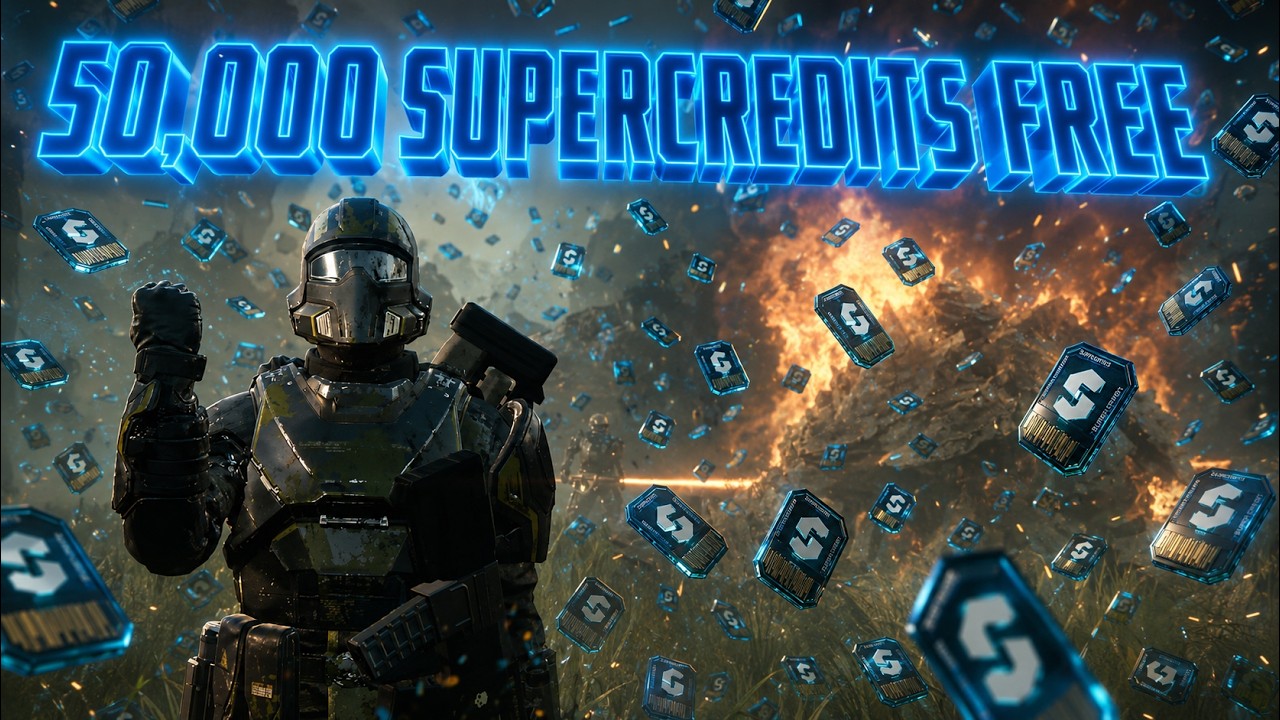 50 000 БЕСПЛАТНЫХ СУПЕРКРЕДИТОВ?! Helldivers 2
