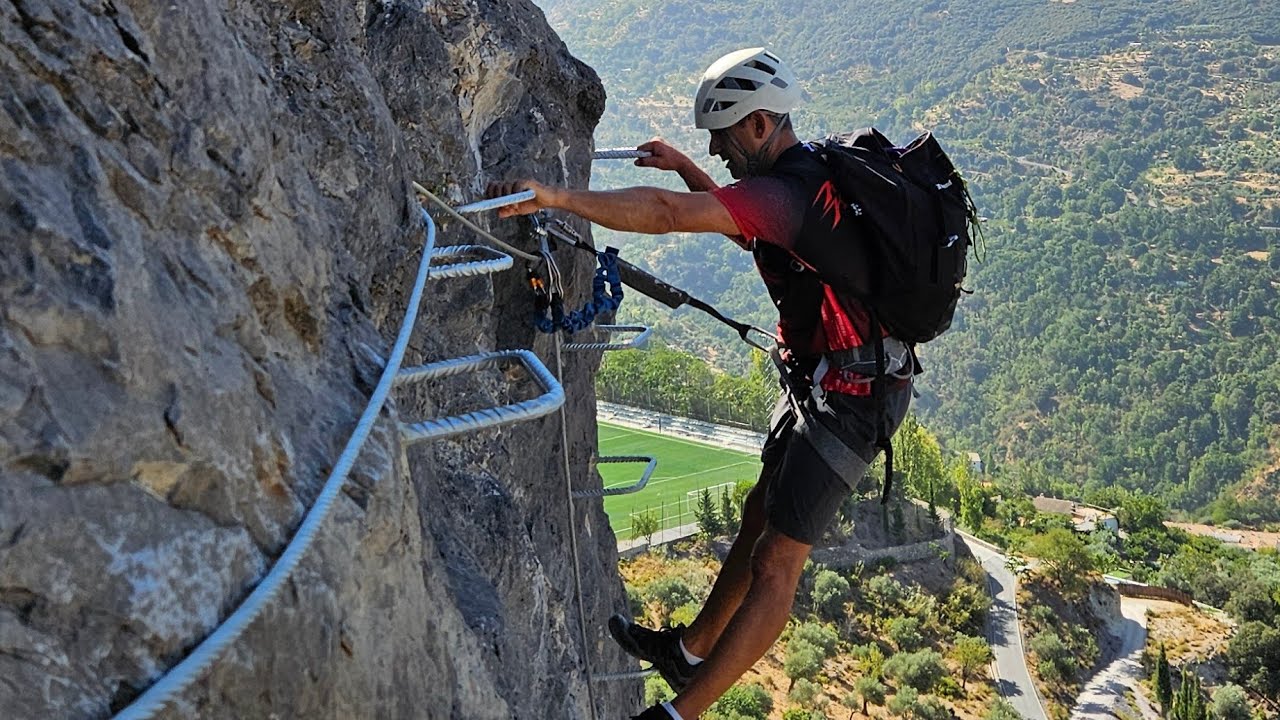 Via ferrata la araña (Guejar sierra)