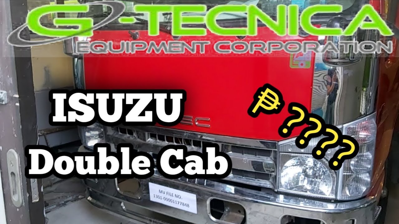 GTECNICA | ISUZU DOUBLE CAB 12FT SINGLE TIRE ❤
