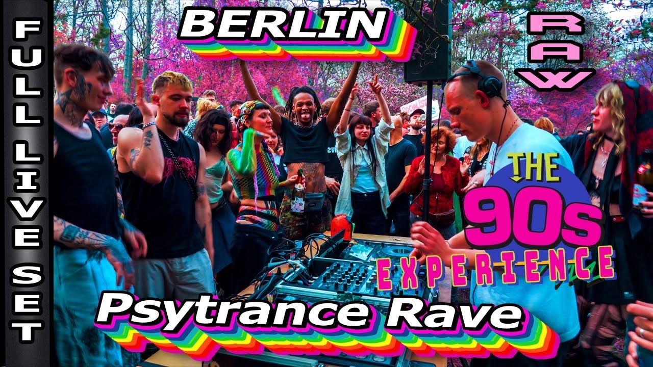 Back to the 90s 👽 Berlin Psytrance Rave | Goa Trance Live 🍄