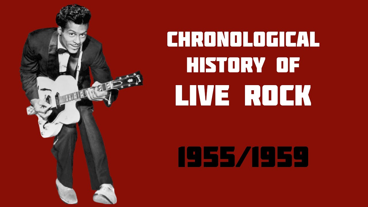 HISTORY OF LIVE ROCK 1955/1959