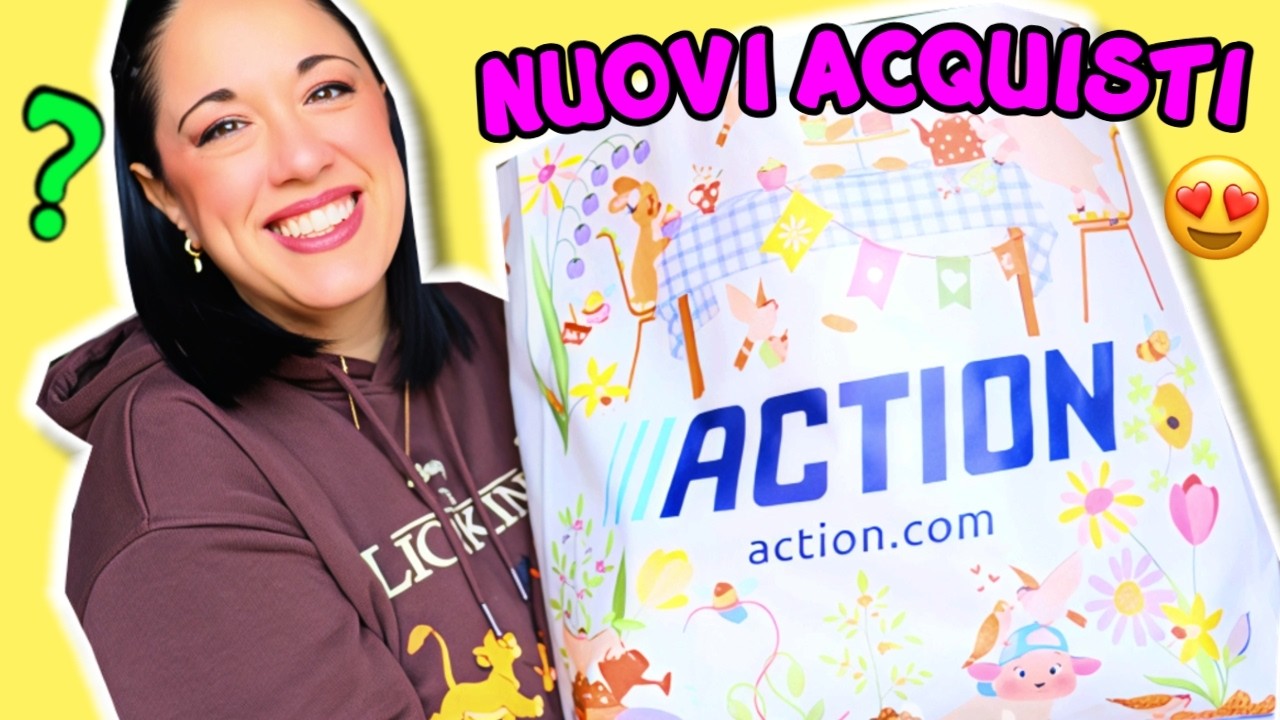 Apro NUOVI ACQUISTI di ACTION! iolanda sweets