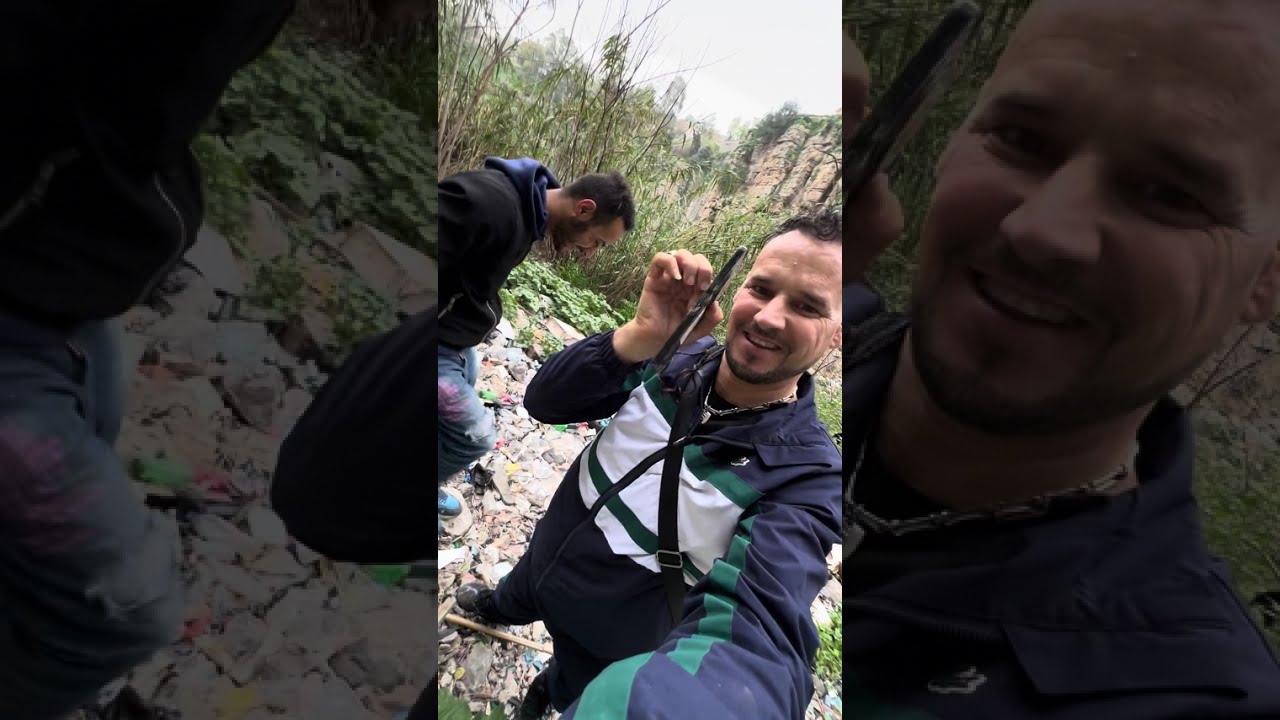 كما فالعادة سقط هاتف نقال من جسر ملاح سليمان وذهبنا انا ومالكه للبحث عنه تابعو للنهاية  