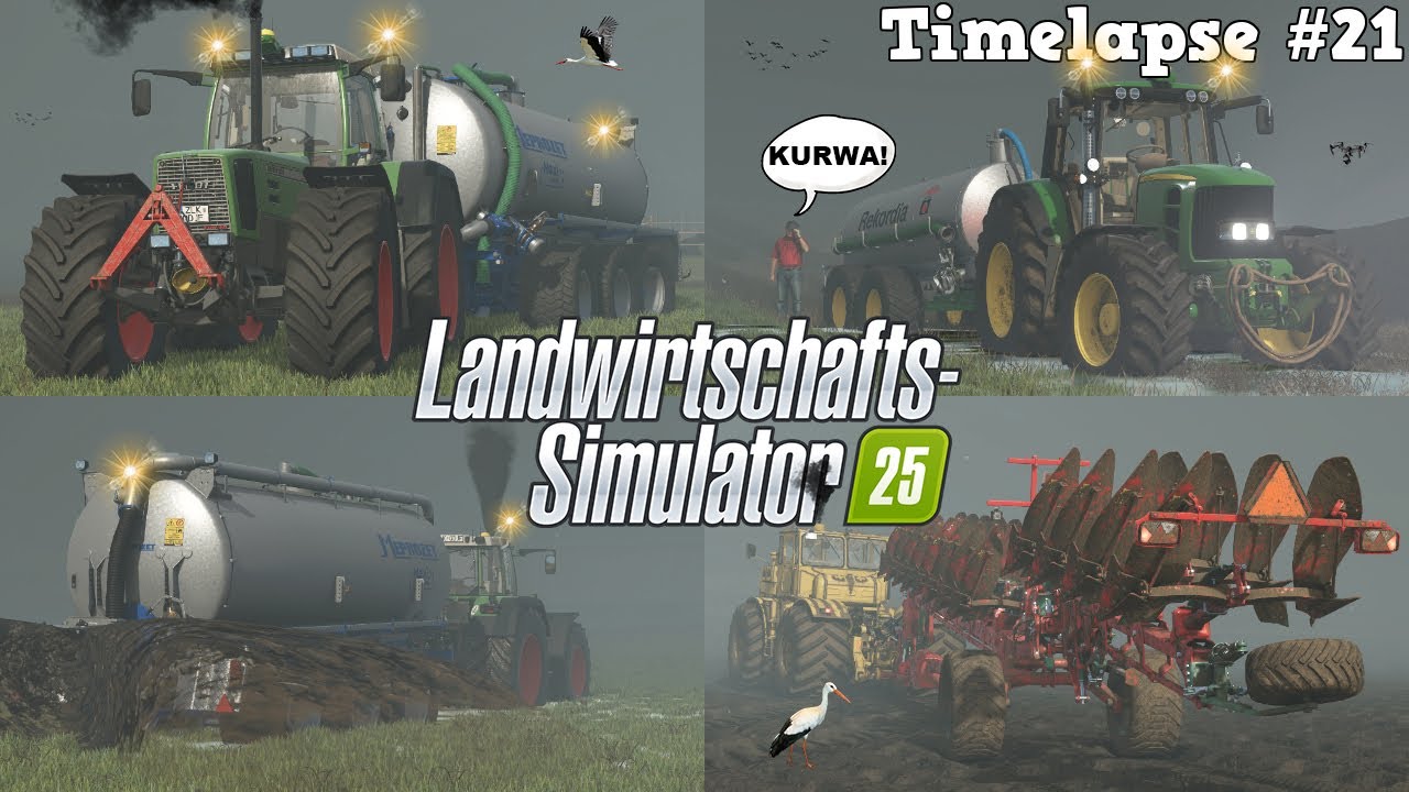 ILLEGALES GÜLLESILVESTER IM NEBEL? 🤔💩🚜💨 FELDER ÜBERFLUTET! 😱🌱💦 | [LS25] - Timelapse #21
