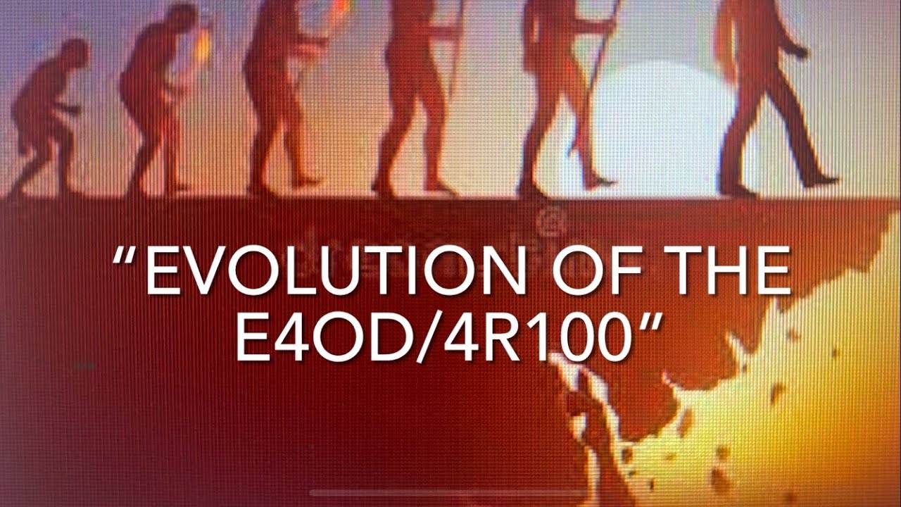 Evolution of the E4OD/ 4R100 ! There is more to these transmissions than just replacing parts! Pt. 2