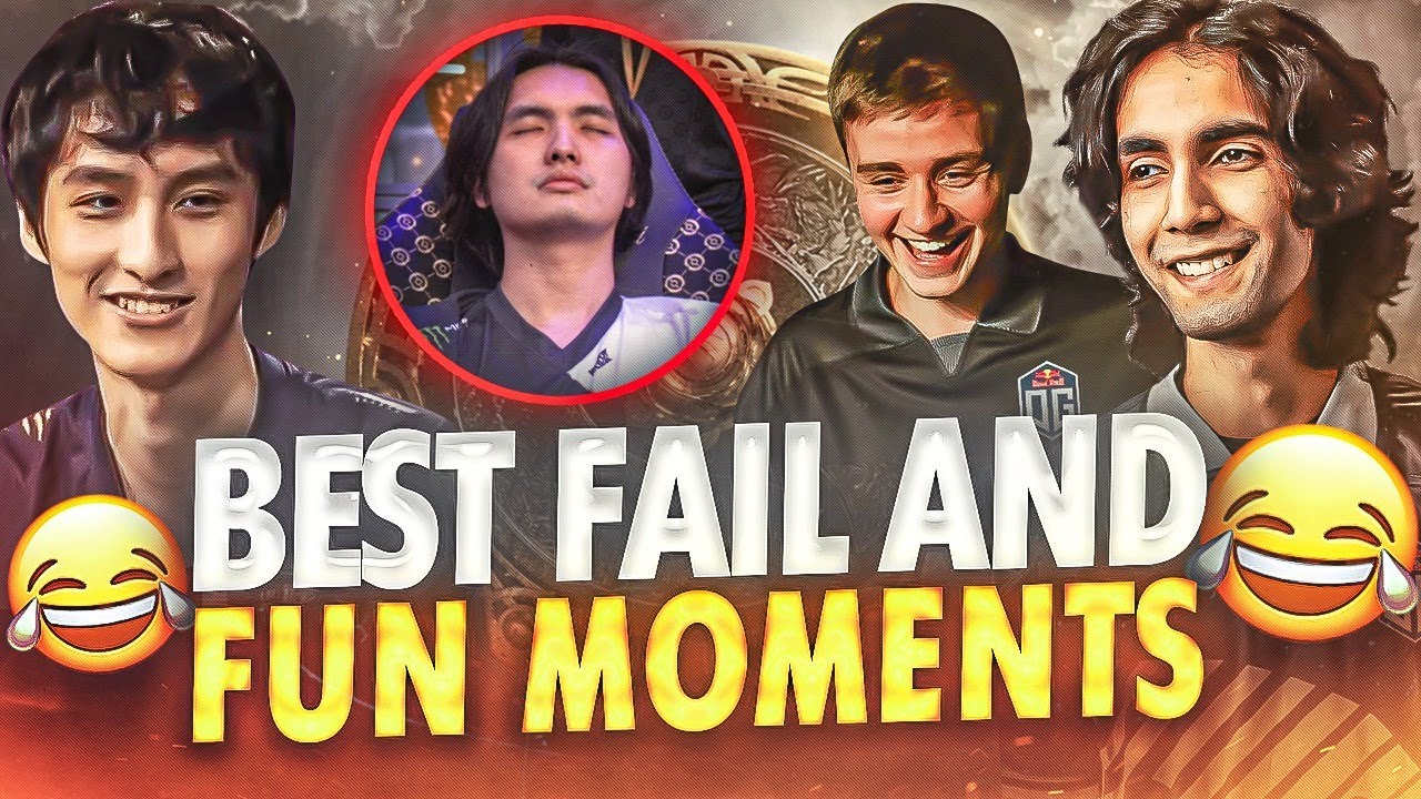 BEST FAIL and FUN Moments of TI10 The International 10 - Dota 2