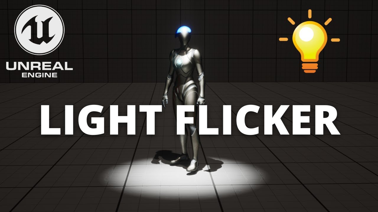 Как создать эффект мерцающего света в Unreal Engine 5 — за 3 минуты!