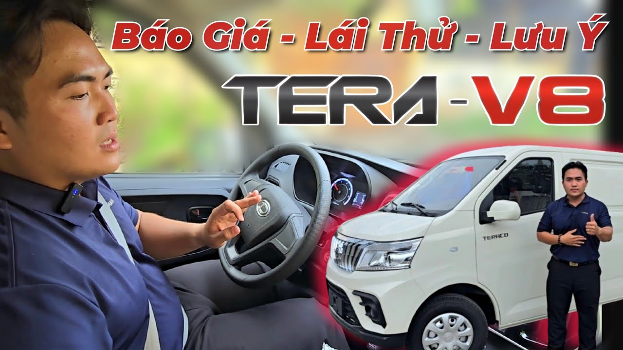 Xe Van Teraco TERA V8 và Lưu Ý Khi Vận Hành | Đại Lý TERACO tại Miền Nam | Giá Xe Tải Van Tốt Nhất.