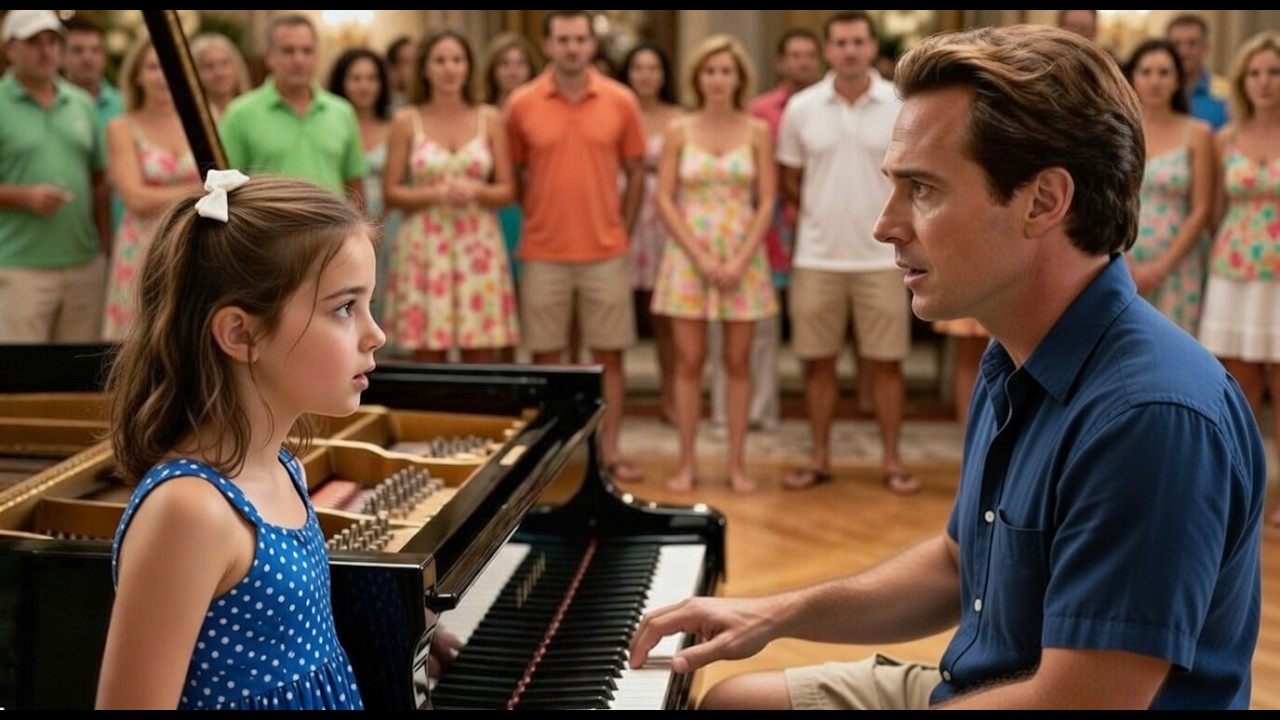 Poor Girl Asks a Young Millionaire to Play Piano at a Party—His Reply Stuns All...