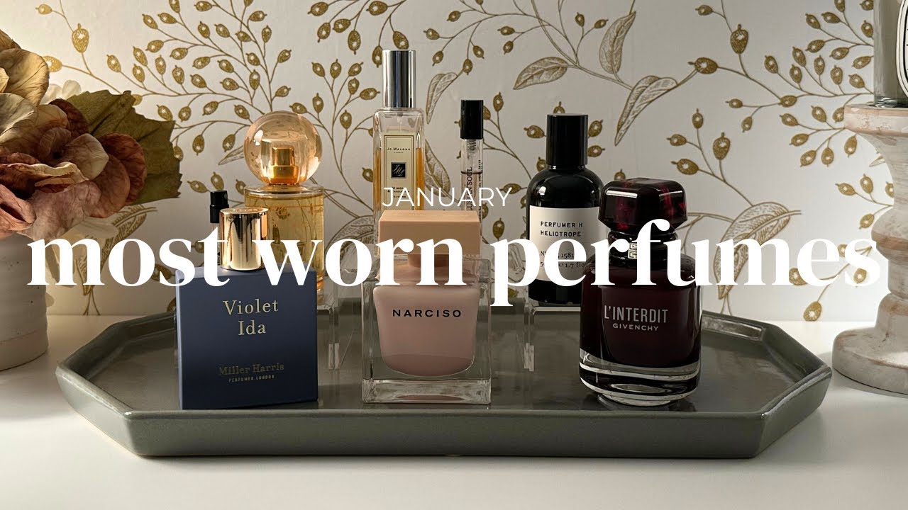 January Most Worn Perfumes