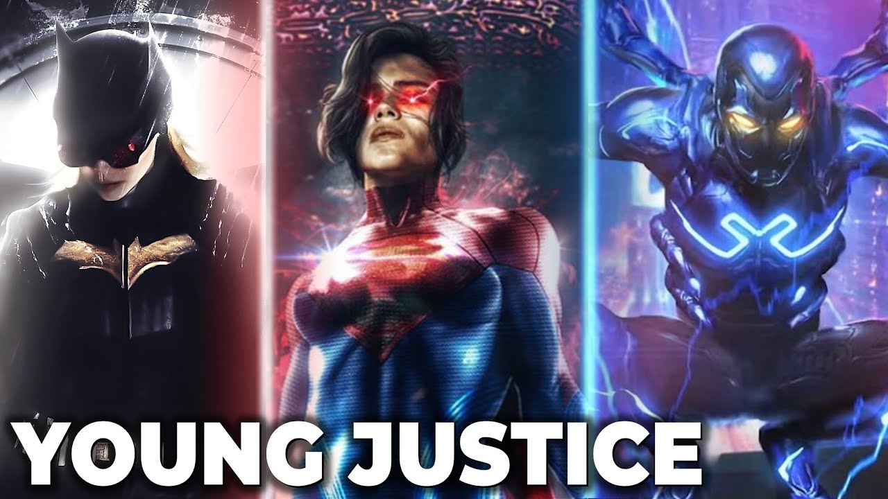 YOUNG JUSTICE Movie | Batgirl, Supergirl, and Blue Beetle