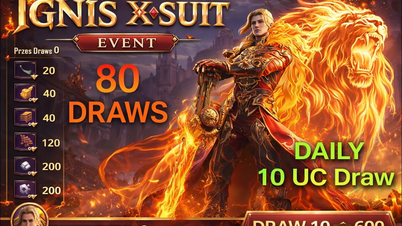 I Opened IGNIS X-SUIT 80 Times 😳 | 10 UC Per Day Draw in BGMI @FiroxGaming 