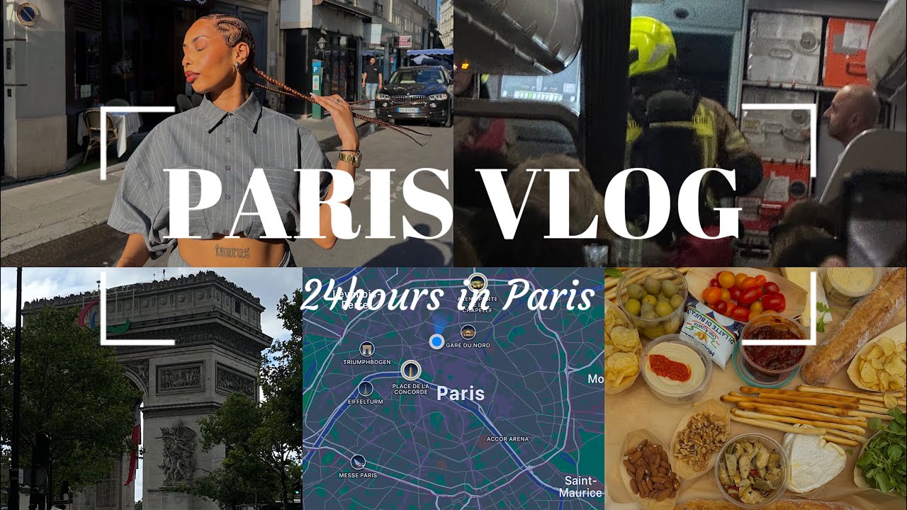 24HOURS IN PARIS - Hinflug gecancelled, NOTLANDUNG  in Köln & Feuerwehr im FLUGZEUG 🚨