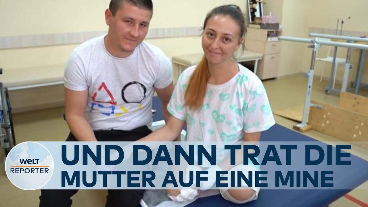 UKRAINERIN VERLIERT BEIDE BEINE: „Dann trat ich auf etwas. ..., dann war klar: eine Mine“