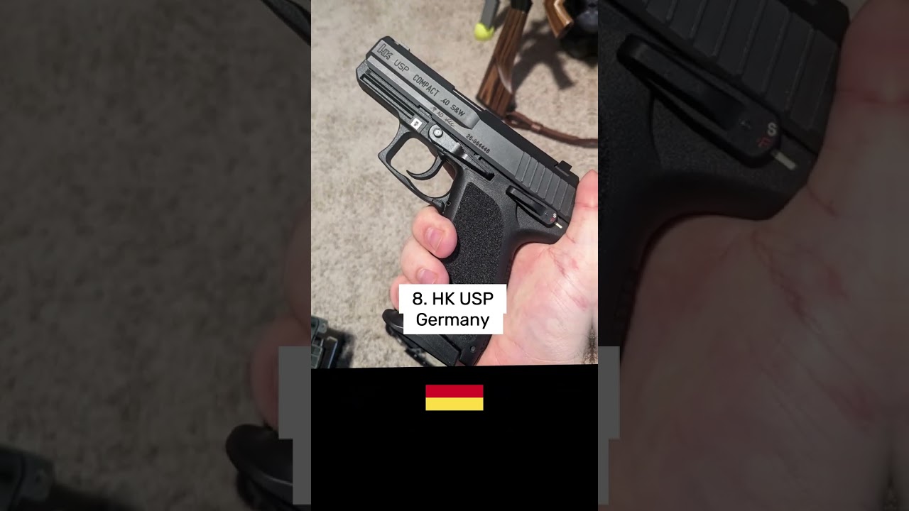 Top 10 Best Pistols in the World 2023 List #top10world #shortvideo