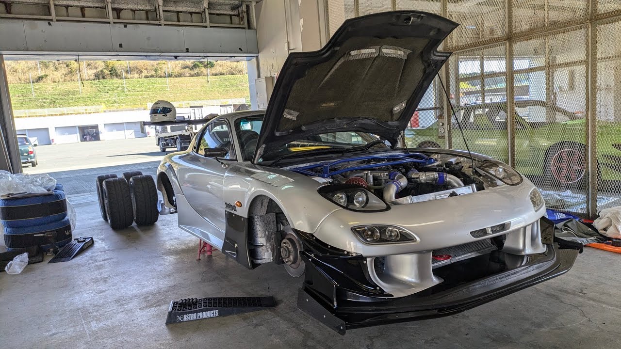 シバタイヤ R31(280R) の実力 オートポリス 2分04秒40  RX7 FD3S ブーストアップ(ローブースト)