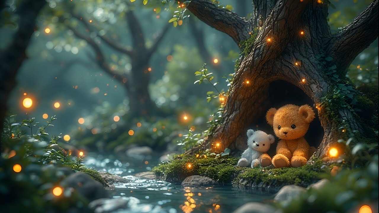 Hollow Tree Dreams 🌲 Gentle Looping Sleep Music in a Cozy Forest Hideaway