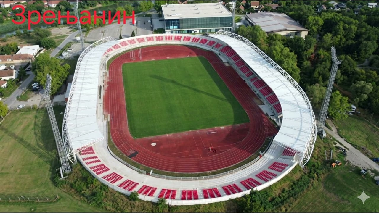 Stadiums in Serbia