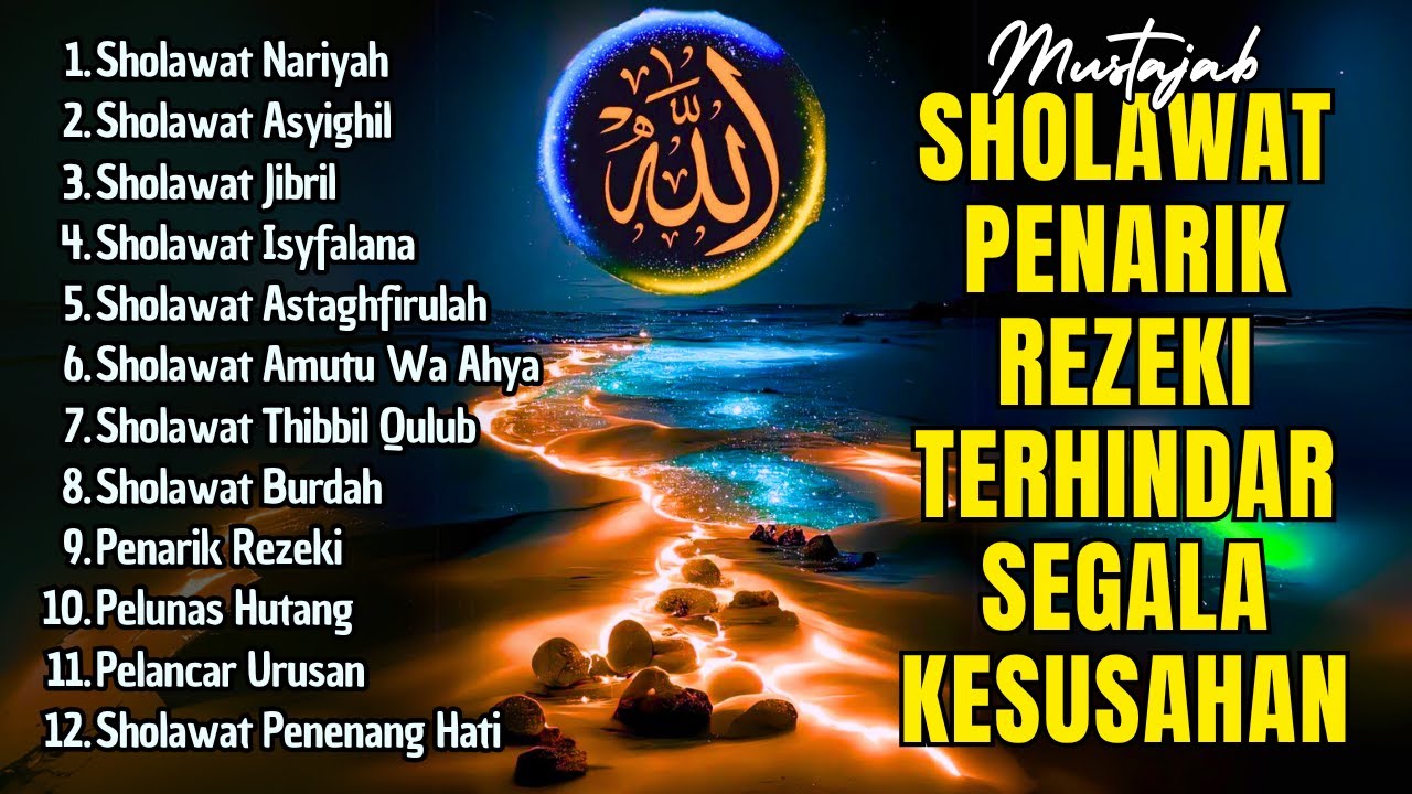 KUMPULAN SHOLAWAT TERBARU 2026 | SHOLAWAT JIBRIL PENARIK REZEKI, ISYFALANA | SOLAWAT TERBAIK 2026