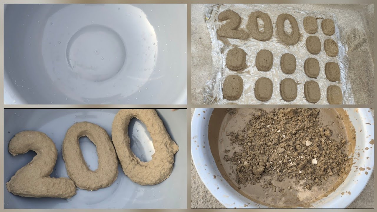 ASMR : 54 - 2️⃣0️⃣0️⃣ Subscribers Celebration Video 🥳🎉 | Dry & 🌊 Crumbling of Pure Dirt 🟤🤎 #puredirt