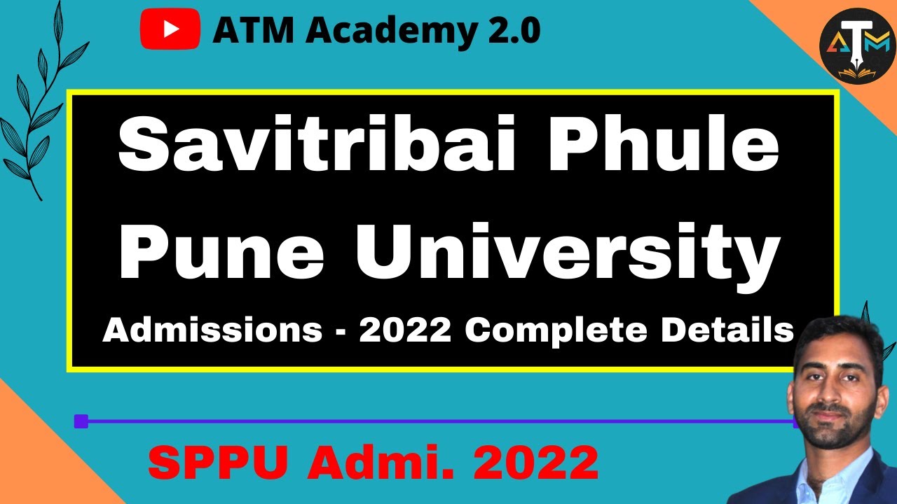 Savitribai Phule Pune University Admission 2022☑️ || ATM Academy 2.0