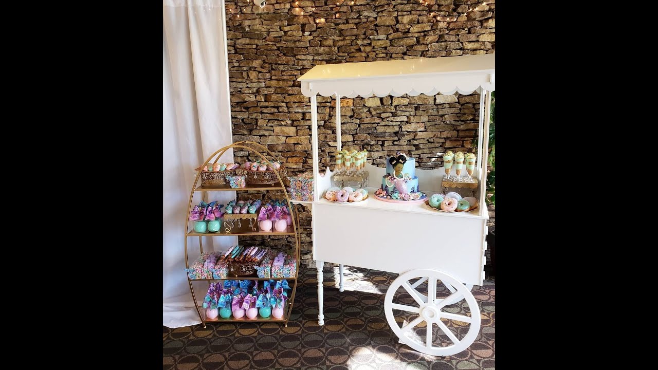 How to Assemble Candy Cart Design Event Cart | DIY Candy Cart @ZDesignStudioInc