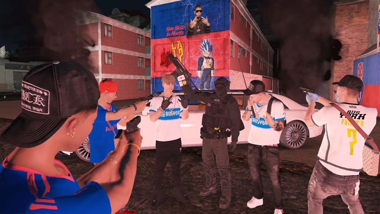 🔴🔵Usamos Una Glock-40s Para Vengarnos De Los Cruzados⚪️🔵