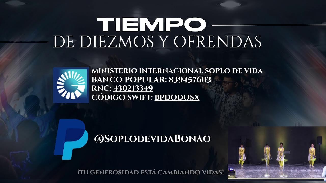 🔴 En Vivo | JUEVES DE GLORIA | Centro Cristiano Soplo De Vida Bonao