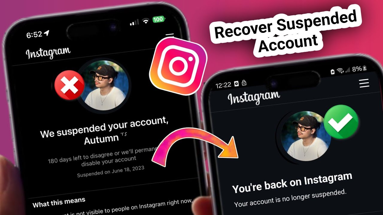We Suspended Your Account Instagram 180 days Problem | Instagram Account Suspended Problem Solution
