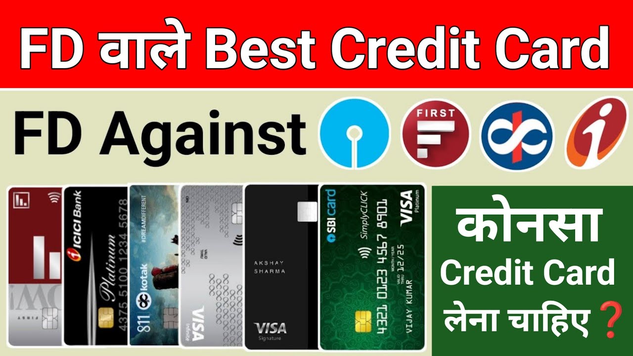 FD Against Top 5 Best Credit Card Life Time Free 2024 One Card SBM Bank Fixed diposit Credit Card