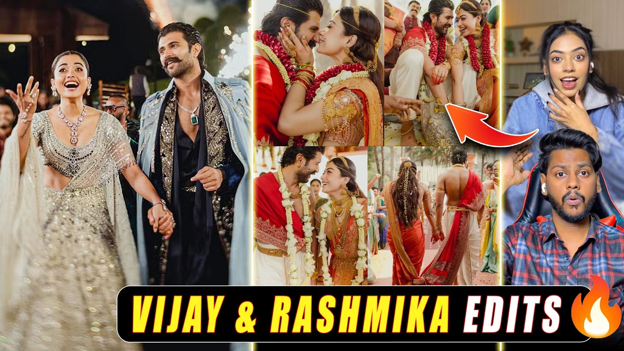 Pakistani React on Vijay Deverakonda & Rashmika Edits 😱
