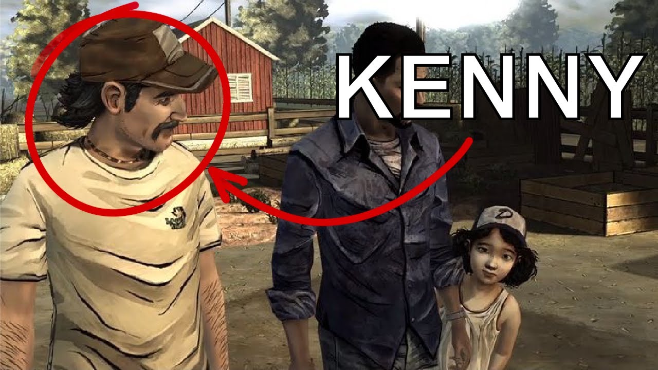 kenny calls me BABY in the walking dead game