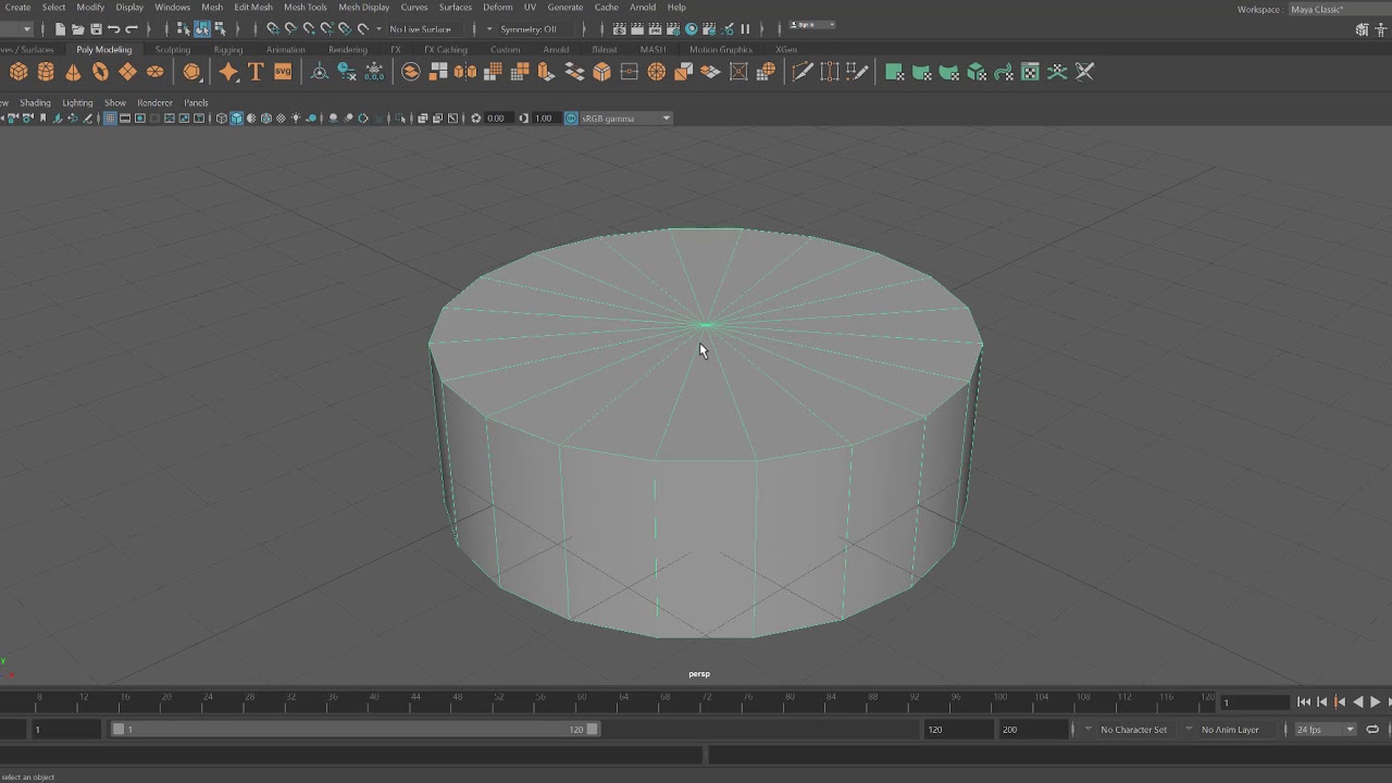 Beginner Tutorial 1 - Autodesk Maya 2018 - Adding Primitives and Moving Around Viewport