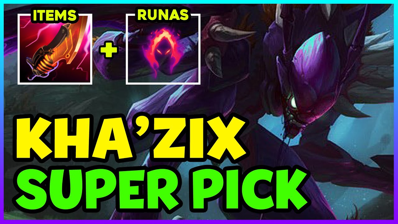 🔥 *ESTO ES UNA LOCURA* COMO JUGAR KHA'ZIX JUNGLA S14 GUÍA ESPAÑOL | TEMPORADA 14 LOL 2024