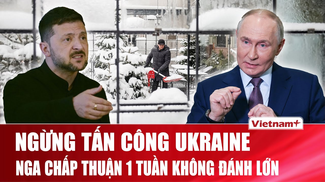 Ukraine chìm trong băng tuyết, Nga không tấn công Ukraine trong 1 tuần