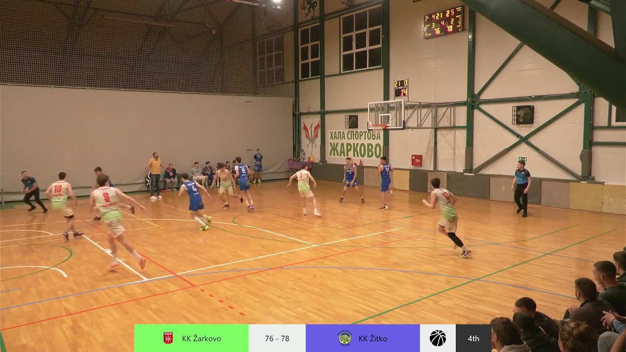 KK Žarkovo - KK Žitko Basket