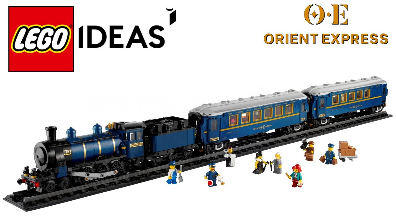 LEGO IDEAS Der Orientexpress (21344) - Speed build