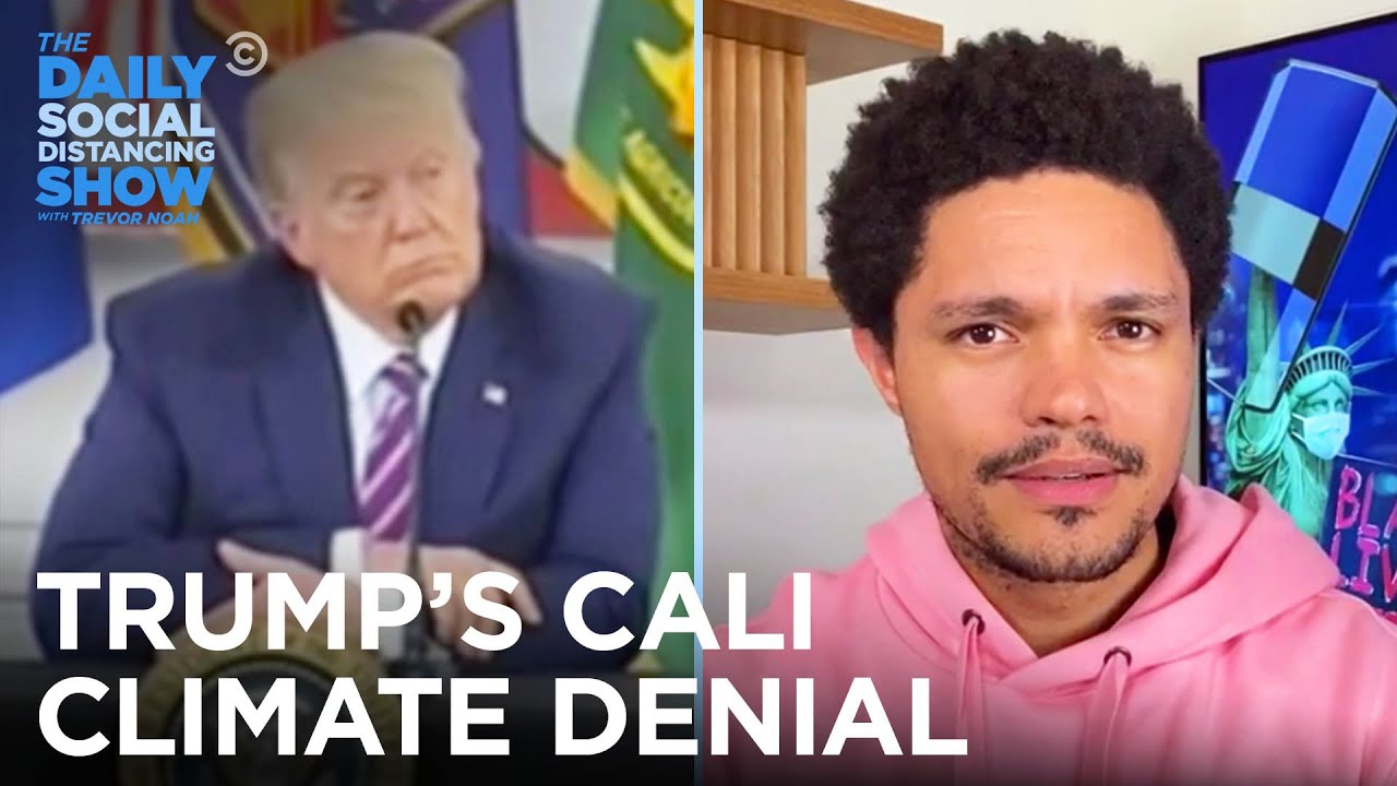 Trump&rsquo;s Cali Climate Denial & Venus&rsquo;s Signs Of Life | The Daily Social Distancing Show