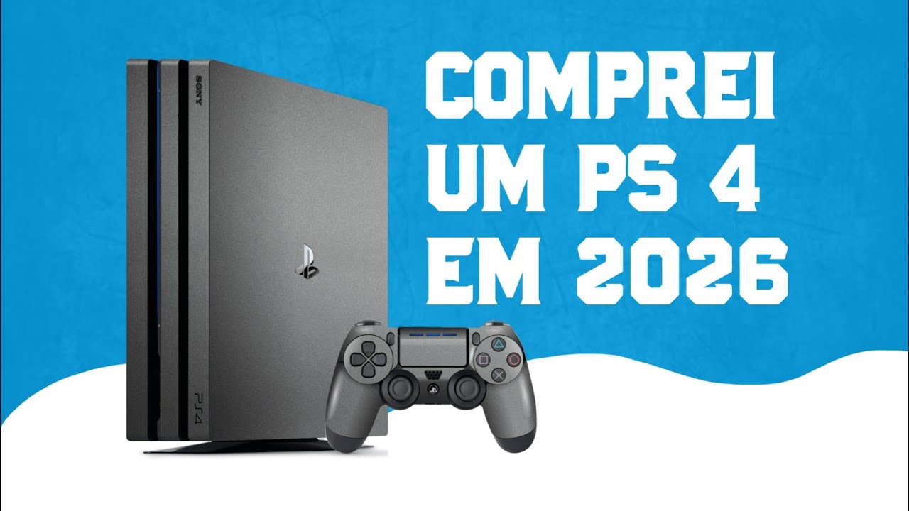 Comprei um PS4 em 2026, Será que valeu a pena?
